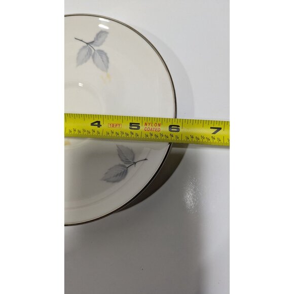 Bridal Rose Syracuse China Saucer With Floral Design - Picture 3 of 5